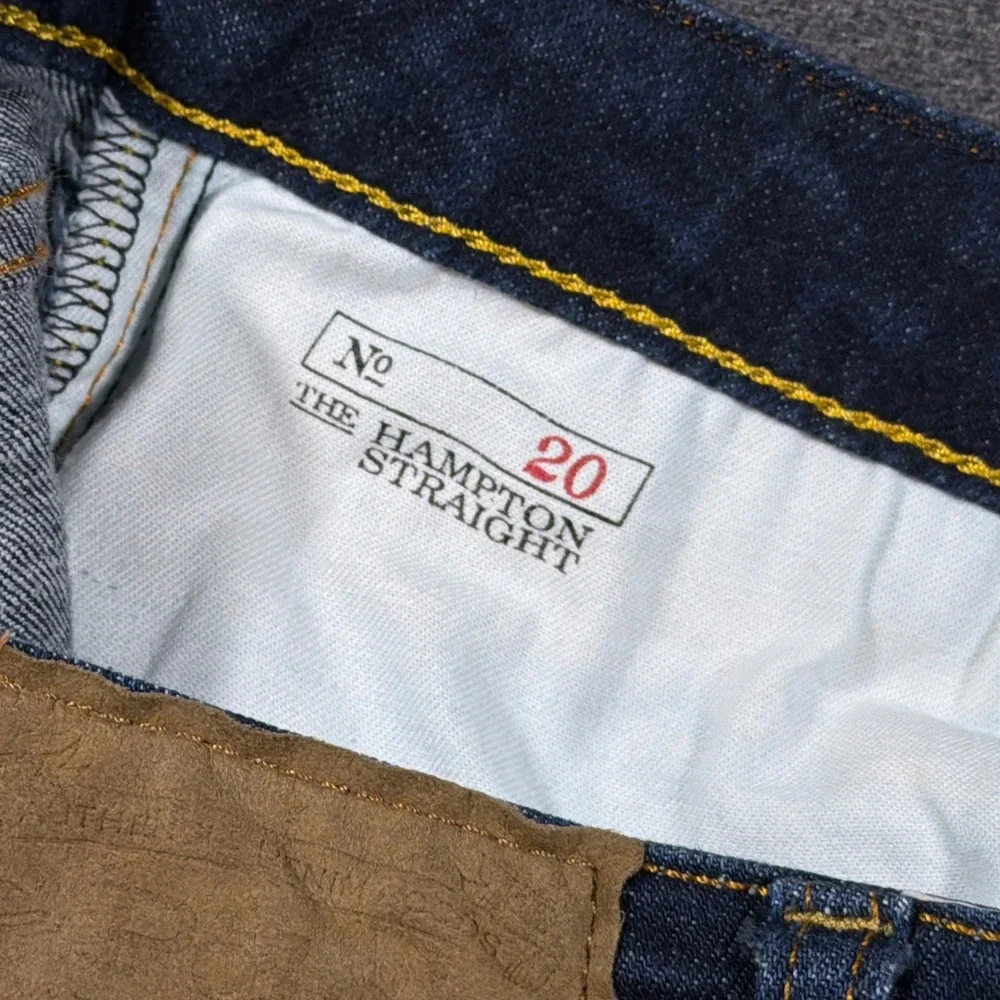 Polo Ralph Lauren Hampton Straight Jeans Mens 30x31 Blue Denim Dark Wash Classic